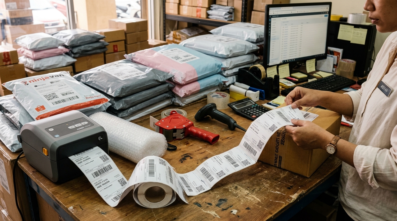 5.0 Saluran Pesanan, Logistik & Fulfillment