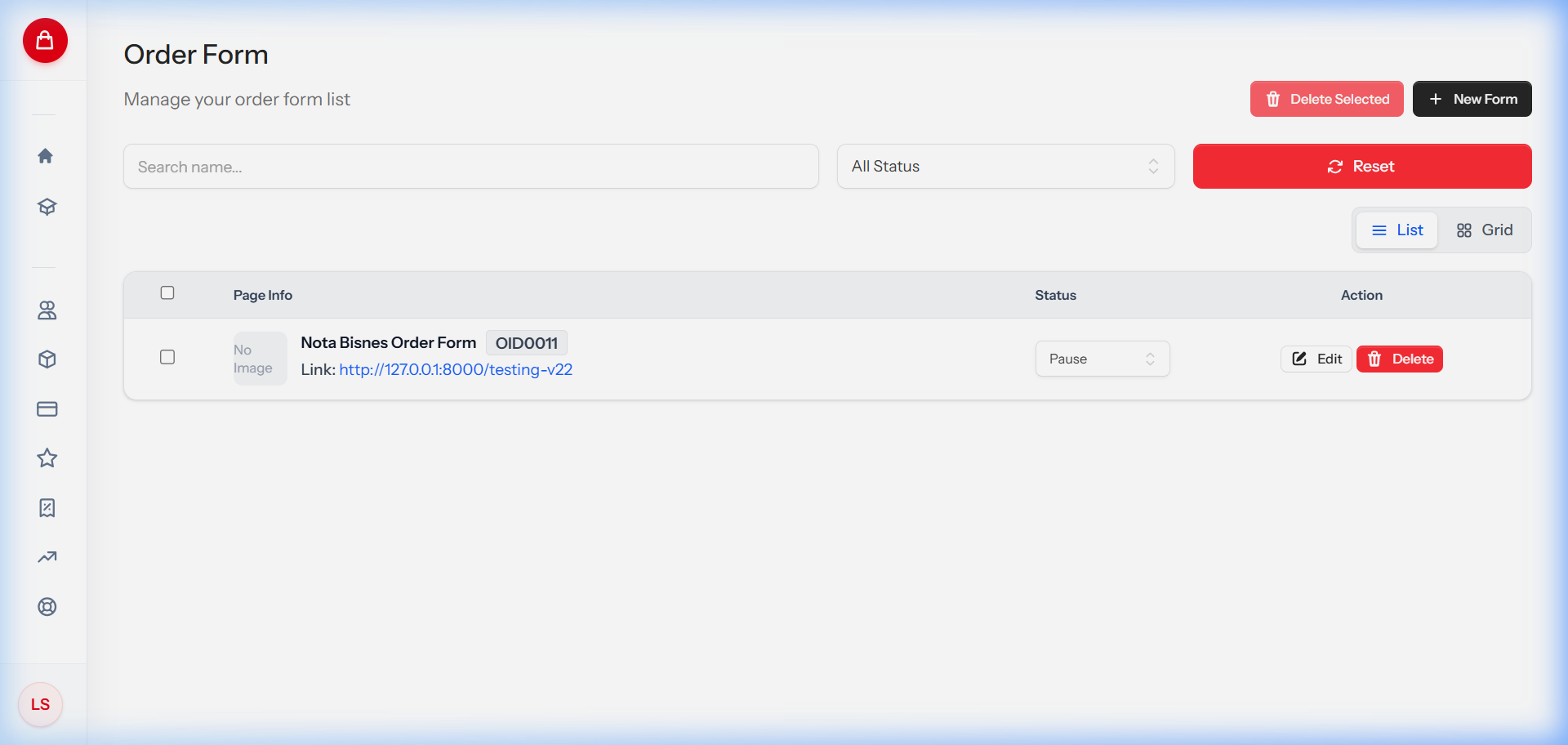 Step 6 Order Form Sales Pages