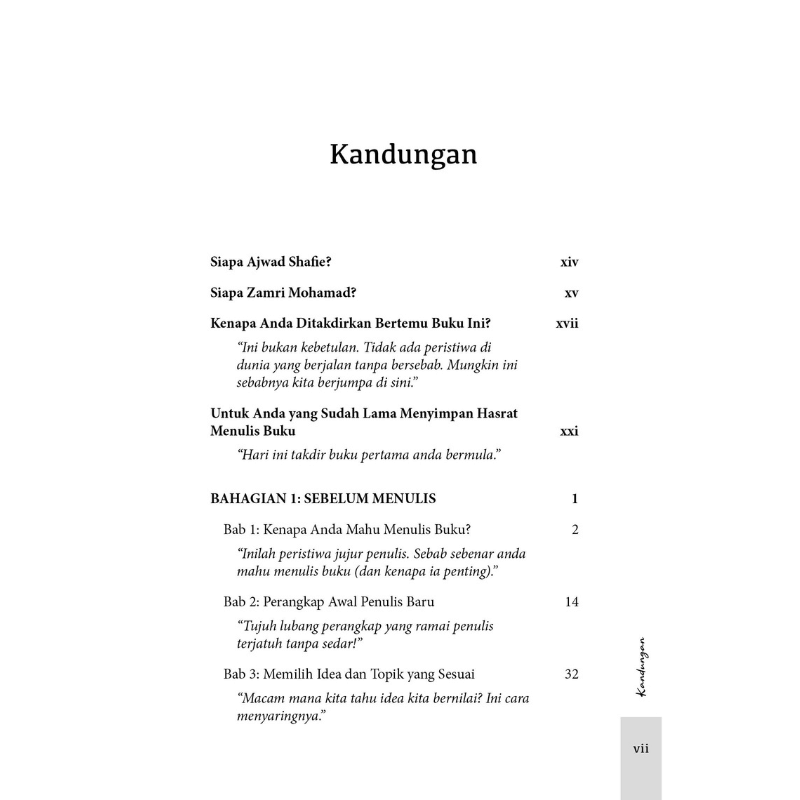 Seni Menulis Buku Pertama