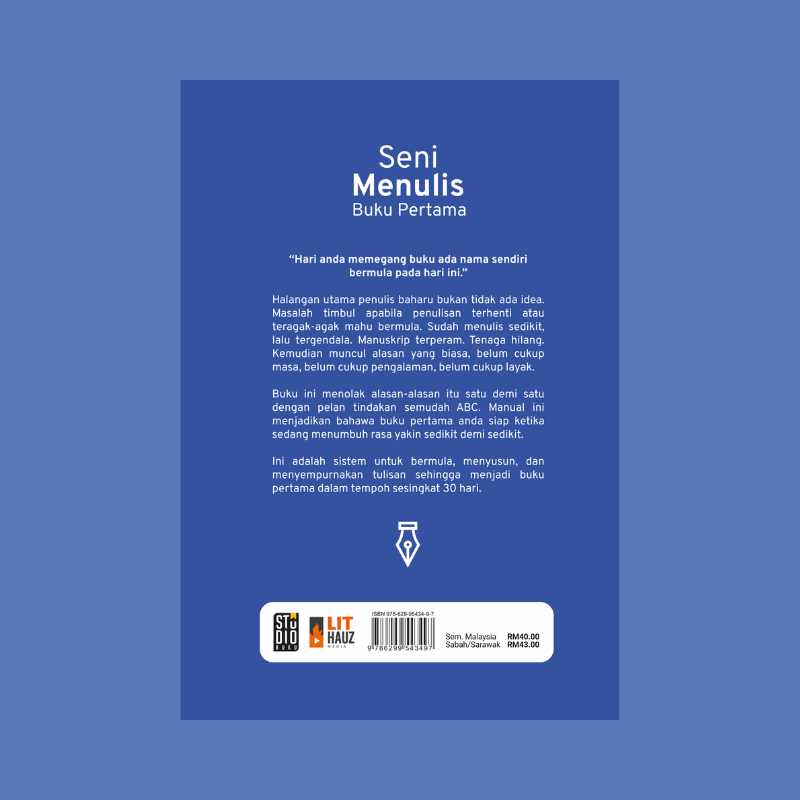 Seni Menulis Buku Pertama