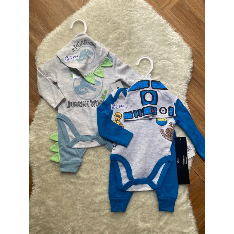 set baby boy 3pieces / set baju bayi 3helai