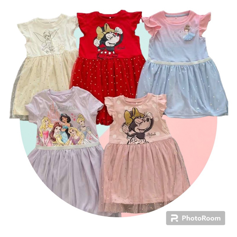 DisneyX Primark UK tutu dress 1y-7y / gaun kembang