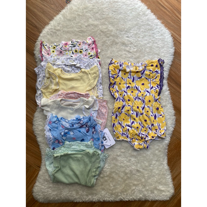 sterling/ emprior baby jumpsuit girl (nb- 24m)