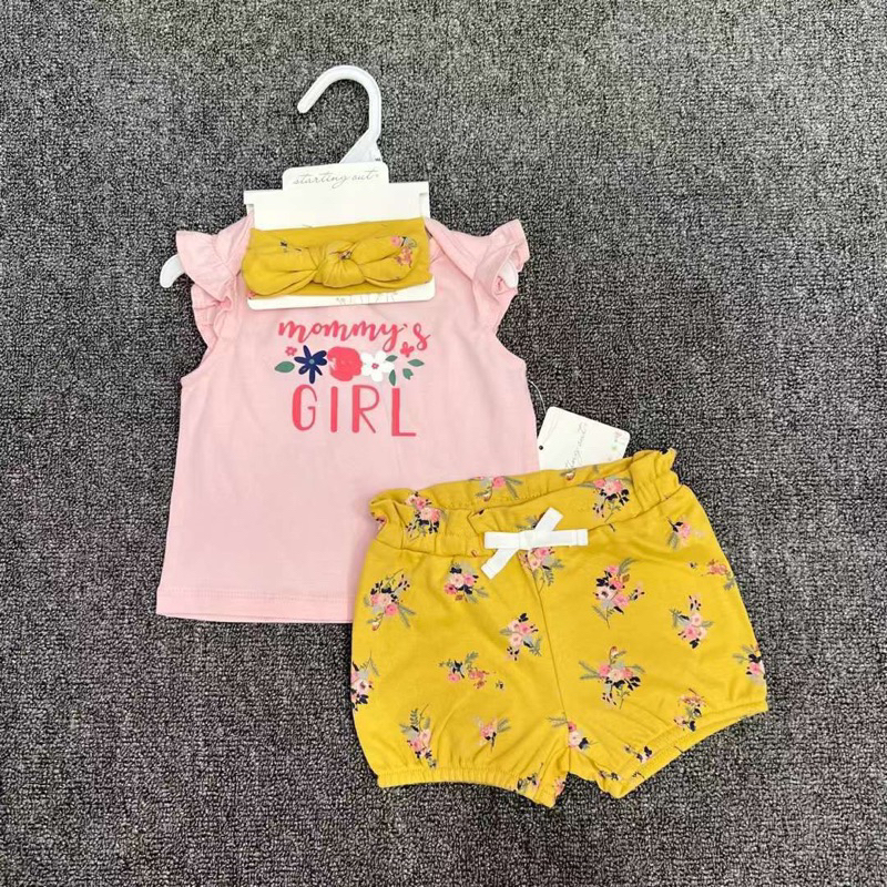 starting out set girl/ set jalan baby