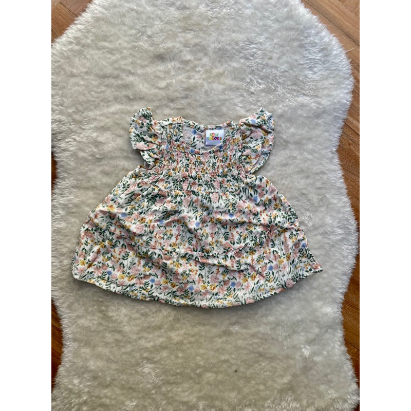 dress baby cotton Nb- 9m