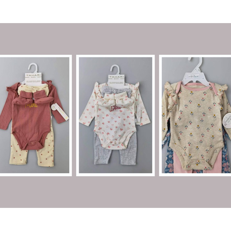 part1 set Tahari baby girl Nb- 9m