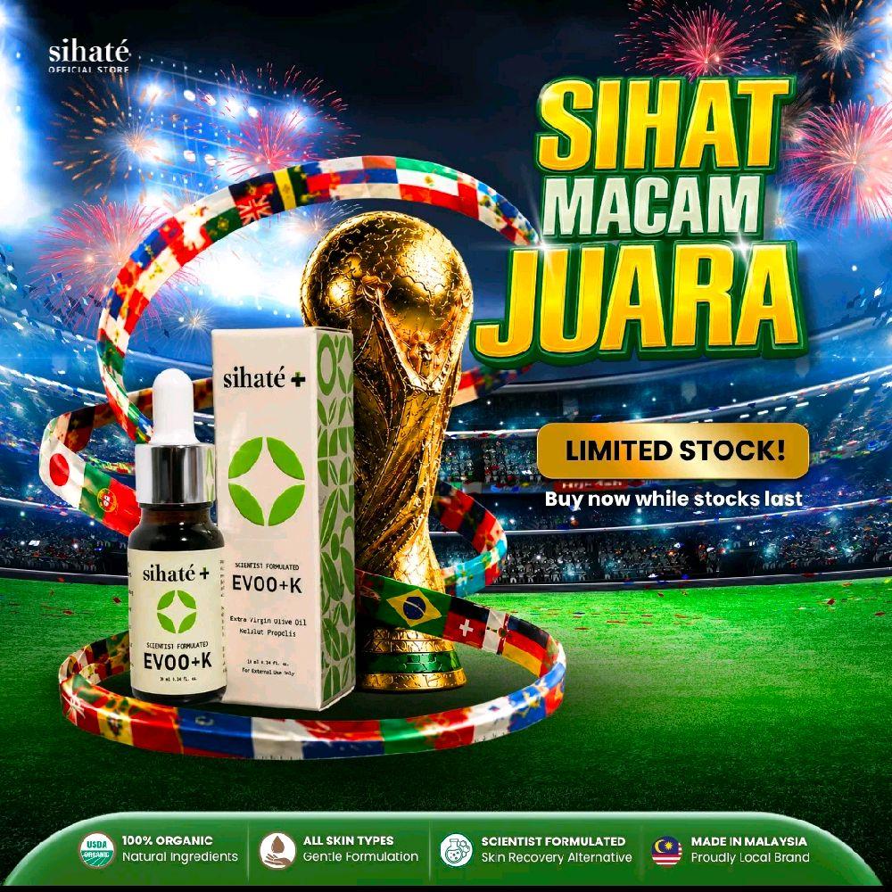 Scientist Formulated Evoo+K & Extra Virgin Olive & Kelulut Propolis | Natural Treatments For Skin Problem | Ekzema